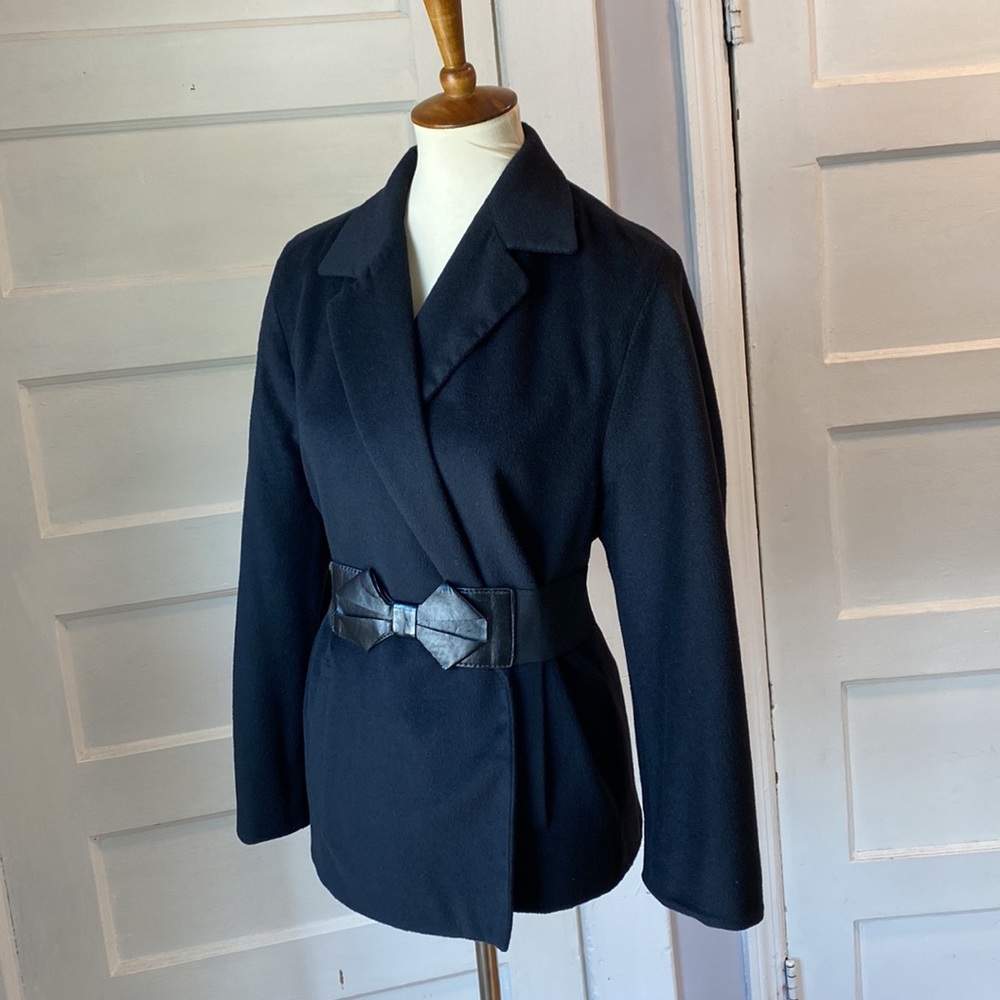 Banana Republic Cashmere, Angora and Wool Blend Jacket, Size L - Picture 9 of 12